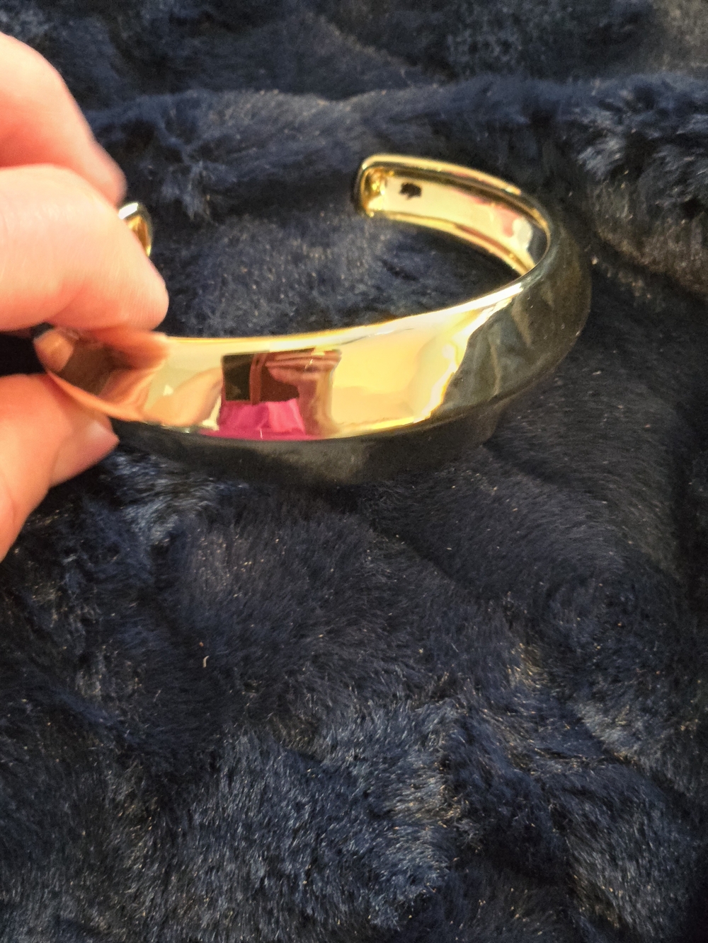 *NWOT* Kendra Scott Shiny Gold Open Cuff Bracelet